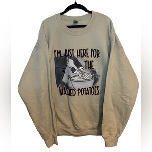 Small shop thanksgiving sweatshirt L